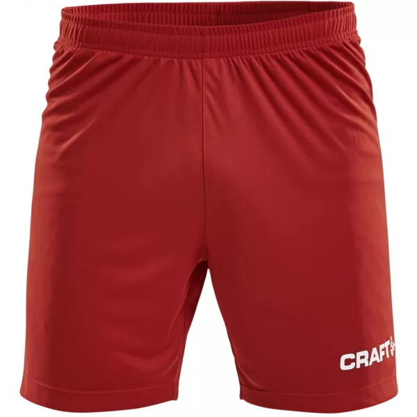  Pánské sportovní kraťasy CRAFT TW Squad Go Short Solid M JASNĚ ČERVENÁ 