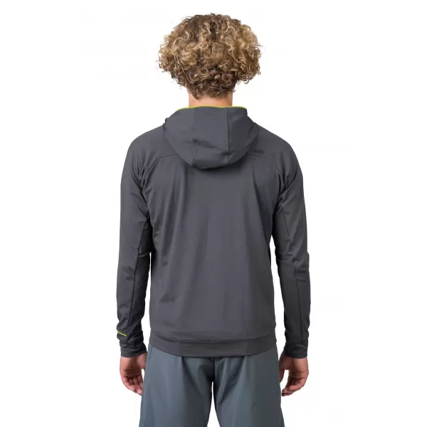  Pánská mikina HANNAH ETHAN HOODY BLACK OYSTER MEL 