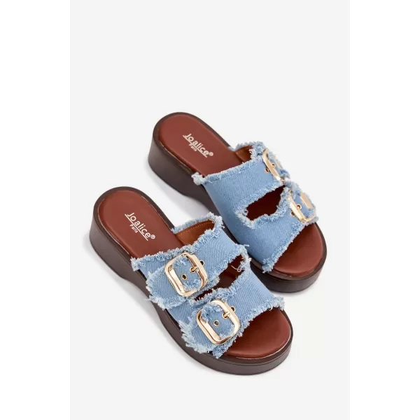  Dámské pantofle BOTO RENELISSE 41325 LIGHT BLUE 