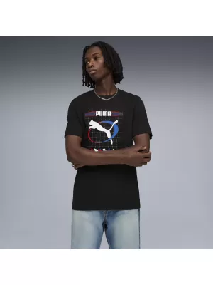 Pánské triko PUMA GRAPHIC TEE 691786_01 PUMA BLACK
