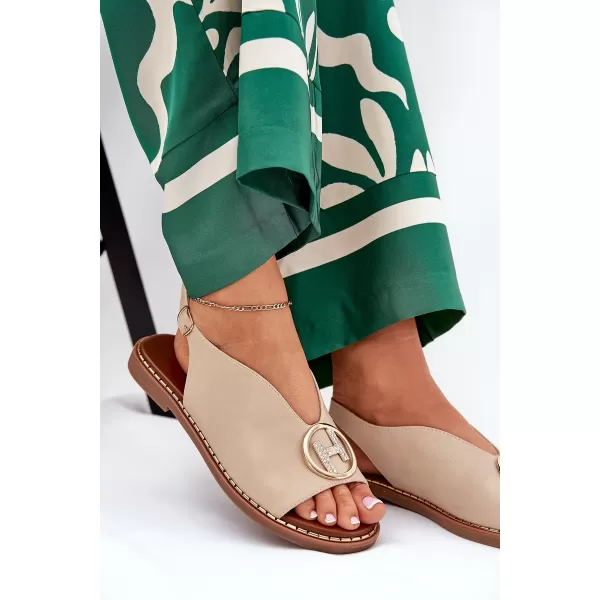  Dámské sandály BOTO ISELIRIA 35832 BEIGE 