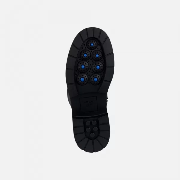  Dámské kozačky GEOX SPHERICA EC7 G004247 ČERNÁ 