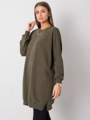 Dámské šaty RELEVANCE RV-SK-6019.67 KHAKI