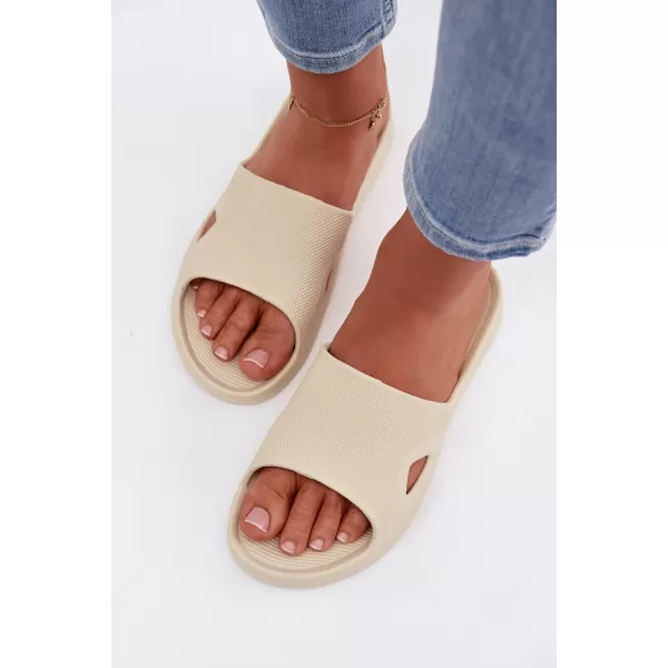  Dámské pantofle BOTO JUNIRIA 41639 BEIGE 