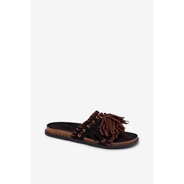  Dámské pantofle BOTO GLORINNA 41497 BLACK 