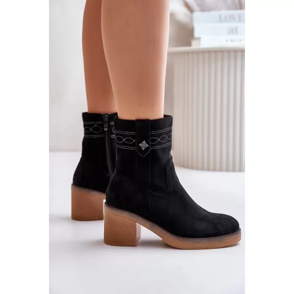  Dámské boty BOTO VAILIA 33844 BLACK 