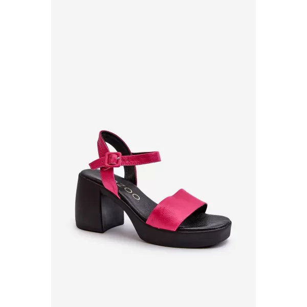  Dámské sandály ZAZOO 40386 FUSCHIA 