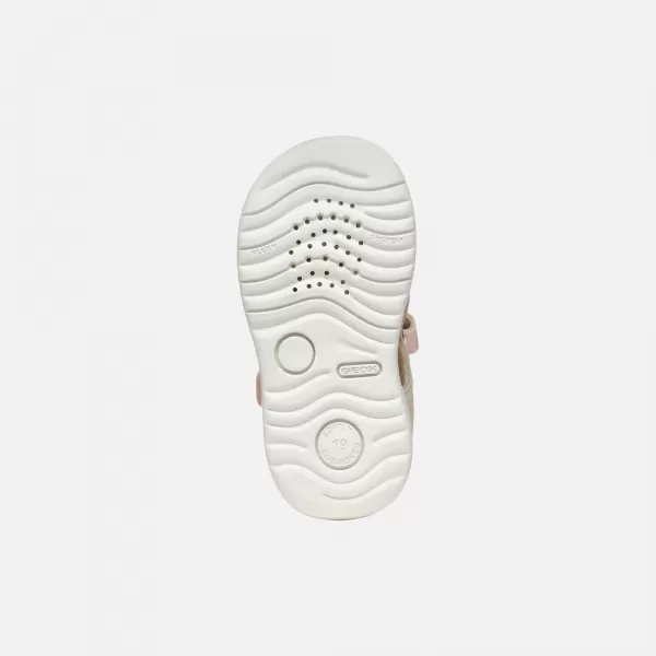  Dívčí sandály GEOX SANDAL MACCHIA B254WA08502C1M2M BÉŽOVÁ 