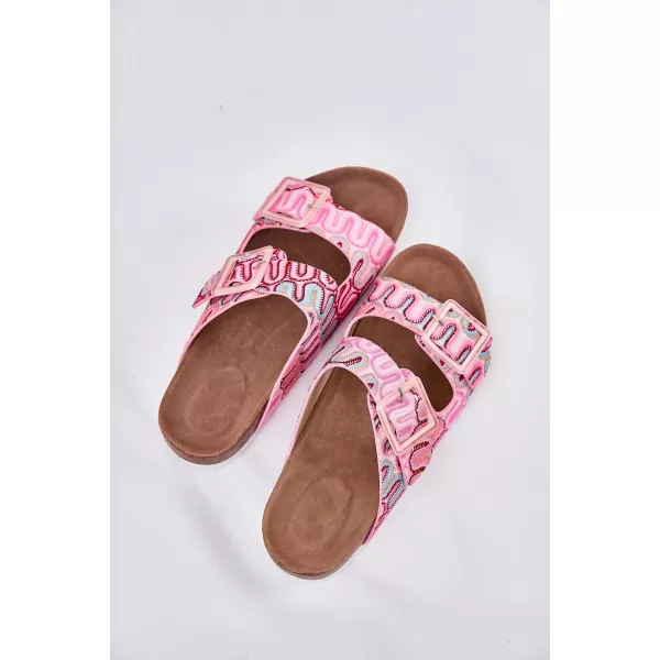  Dámské pantofle S.BARSKI RB51-006 PINK 