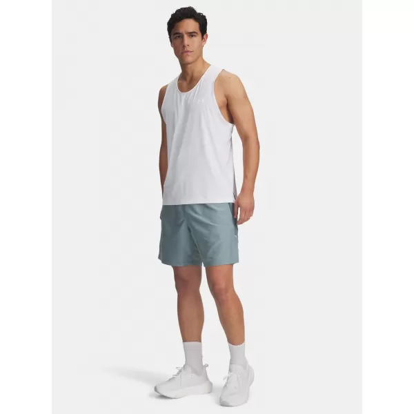  Pánské kraťasy UNDER ARMOUR UA LAUNCH PRO 2N1 7'' SHORTS 1376831-323 ZELENÁ 