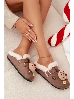 Dámské pantofle BOTO THALORA 40800 BROWN