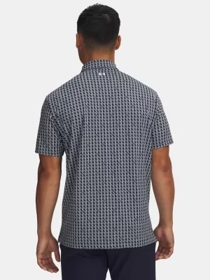 Pánské triko UNDER ARMOUR UA T2G PRINTED POLO 6012304-412 MODRÁ