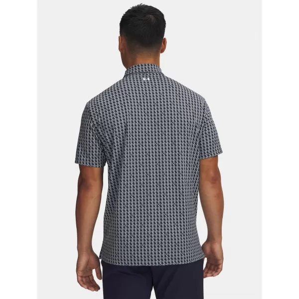  Pánské triko UNDER ARMOUR UA T2G PRINTED POLO 6012304-412 MODRÁ 