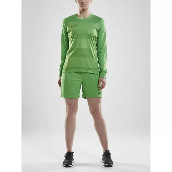  Dámské brankářské šortky CRAFT TW Squad Go GK Shorts W ŘEMESLNÁ ZELENÁ 