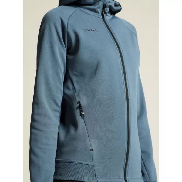  Dámská bunda s kapucí CRAFT Corp. ADV Unify Hoodie Jacket W REÁLNÁ 