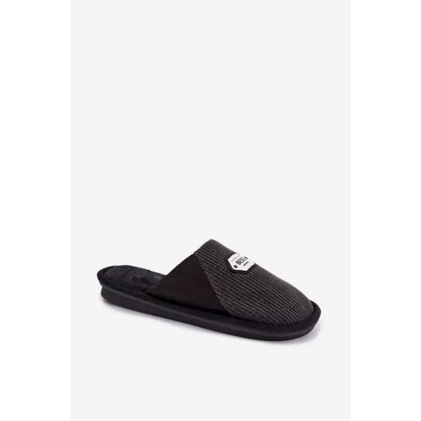  Pánské pantofle BOTO PRESINE 40744 BLACK 