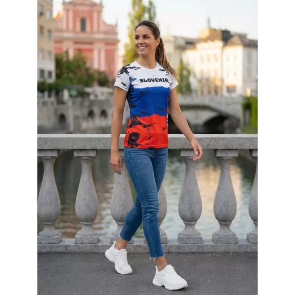  Dámské tričko premium ALTISPORT VOJ/ALW036SI/TR01 SLOVINSKO 