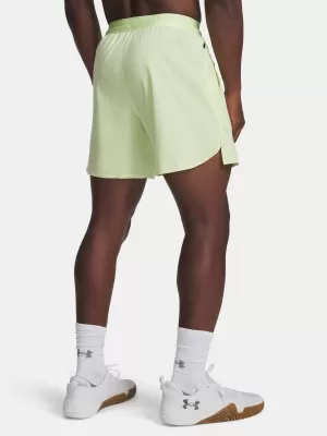 Pánské kraťasy UNDER ARMOUR UA VANISH ELITE 6IN SHORT 6009868-391 ZELENÁ