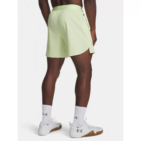  Pánské kraťasy UNDER ARMOUR UA VANISH ELITE 6IN SHORT 6009868-391 ZELENÁ 
