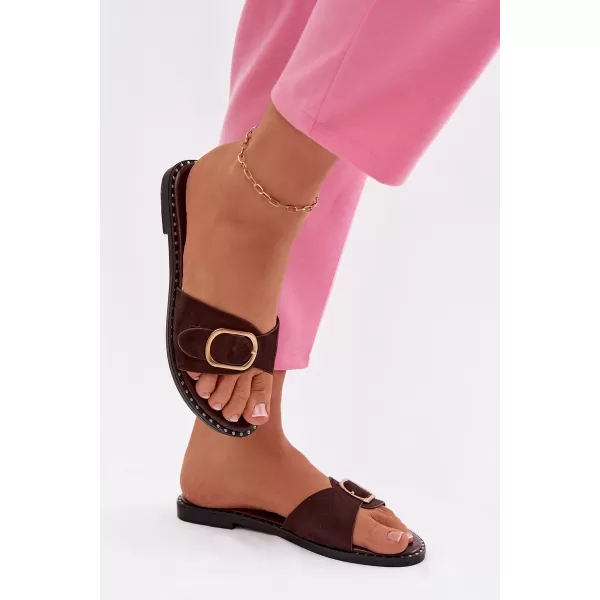  Dámské pantofle BOTO SELIVELLE 41578 BROWN 