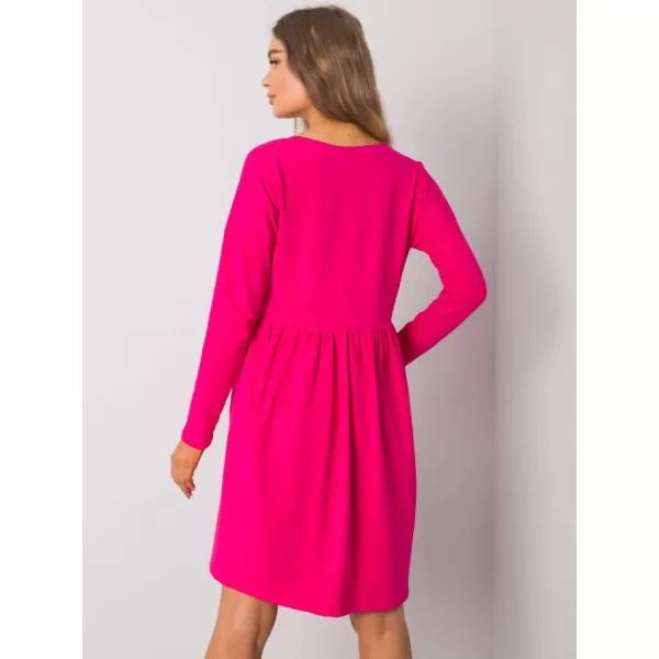  Dámské šaty RUE PARIS RV-SK-6008.19X FUCHSIA 