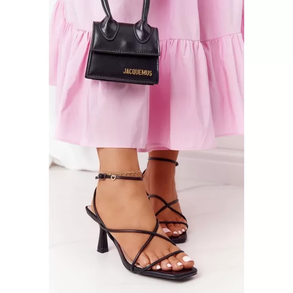  Dámské sandály S.BARSKI C420-11 BLACK 