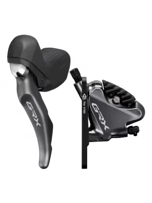 Brzda SHIMANO GRX BR-RX810 PŘEDNÍ KOMPLET ŘAZENÍM FLAT MOUNT+CHLADIČ ORIGINAL