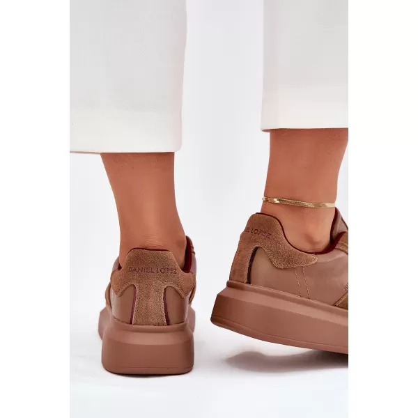  Dámské tenisky LOPEZ JUST DARE SS2D4005 BROWN/BEIGE 