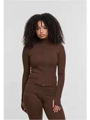 Dámská bunda DEF DFLJA066 CHOCOLATE BROWN