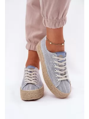 Dámské tenisky LEE COOPER LCW-25-02-3284 LIGHT BLUE