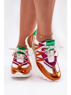 Dámské boty ARTIKER 56C1737 WHITE/ORANGE