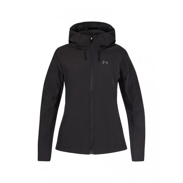  Dámská bunda HANNAH AIRY HOODY ANTHRACITE/ANTHRACITE 