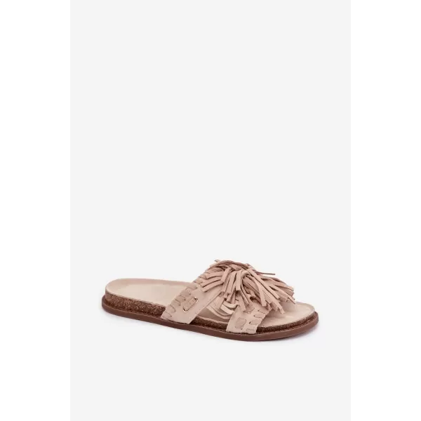  Dámské pantofle BOTO GLORINNA 41498 BEIGE 