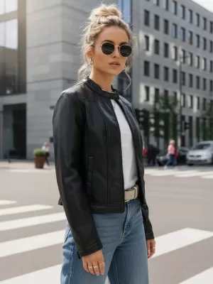 Dámská bunda DSTREET ČERNÁ