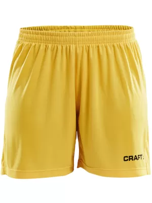 Dámské sportovní kraťasy CRAFT TW Squad Go Short Solid W ŠVÉDSKÁ ŽLUTÁ