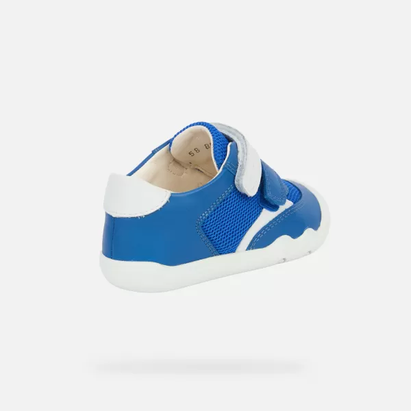  Chlapci první kroky GEOX STEPPIEUP B655WA08514C0432 MODRÁ 