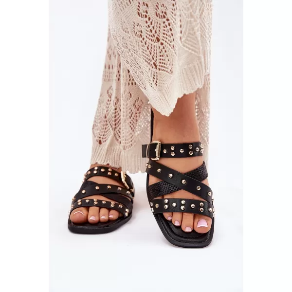  Dámské pantofle BOTO MANITTE 37865 BLACK 