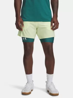 Pánské kraťasy UNDER ARMOUR UA VANISH ELITE 6IN SHORT 6009868-391 ZELENÁ