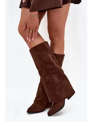 Dámské kozačky BOTO ZALIA 38567 BROWN