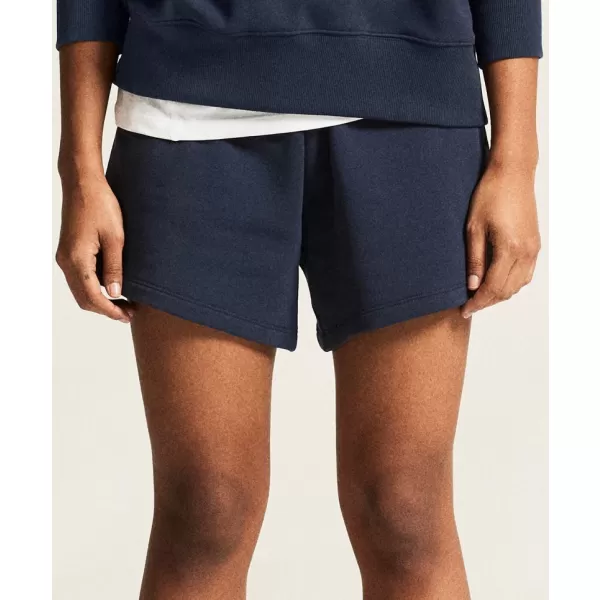  Dámské těžké teplákové šortky CRAFT Corp. Frequent Sweatshorts W TMAVĚ MODRÁ 