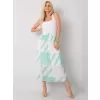 Dámská sukně ITALY MODA DHJ-SD-13325.73P WHITE-GREEN
