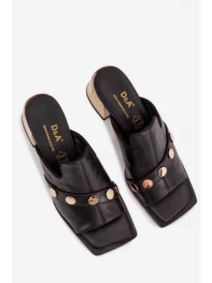 Dámské sandály D&A CR61-3063 BLACK