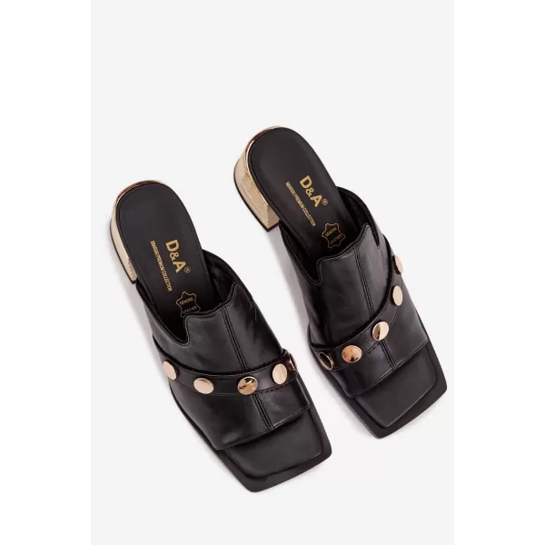  Dámské sandály D&A CR61-3063 BLACK 