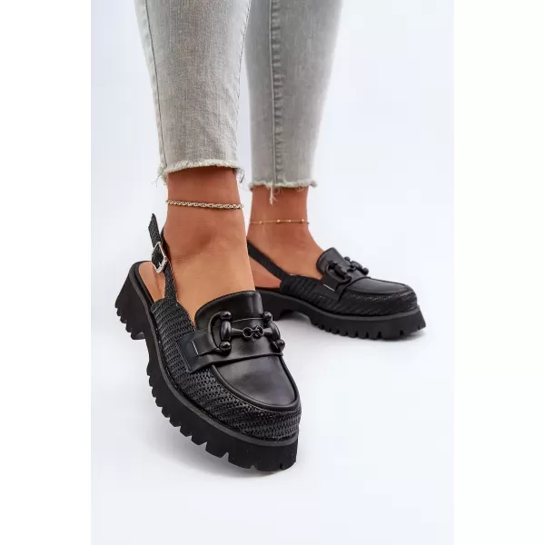  Dámské sandály D&A MR38-656 BLACK 