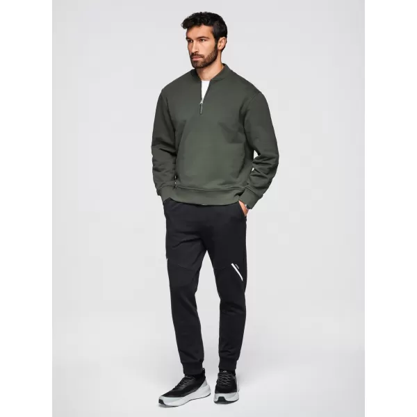  Pánské tepláky OMBRE OM-PASK-0280 BLACK 
