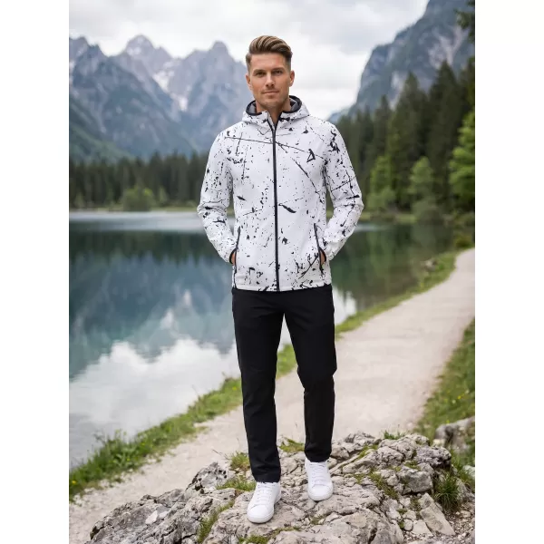 Pánská softshellová bunda premium ALTISPORT VOJ/ALM034JACK01 BÍLÁ 