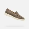 Pánské mokasíny GEOX SPHERICA EC17 G014394 ŠEDÁ