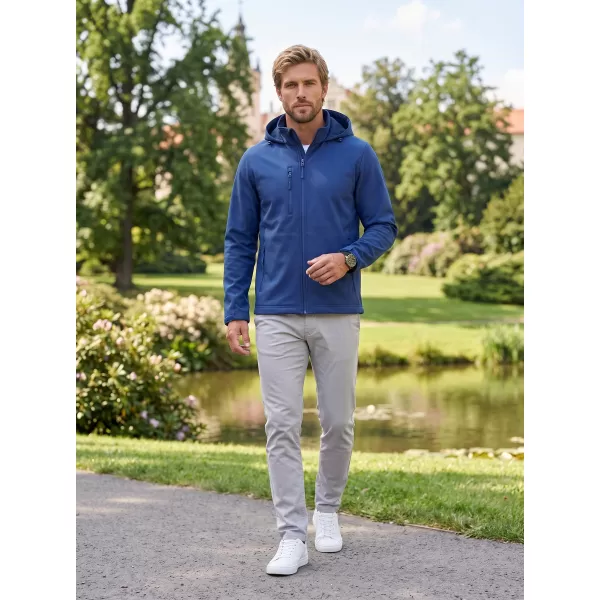  Pánská softshellová bunda ALTISPORT NoPrint NP/ALM845 KRÁLOVSKY MODRÁ 