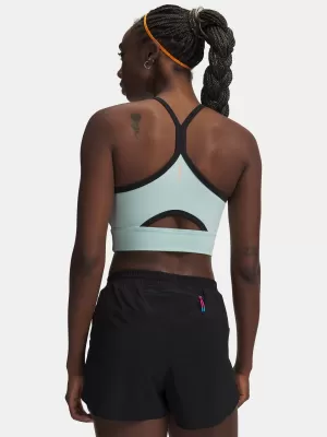 Dámské tílko UNDER ARMOUR UA VELOCITI ELITE CROP TANK 6009499-703 ZELENÁ