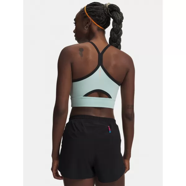  Dámské tílko UNDER ARMOUR UA VELOCITI ELITE CROP TANK 6009499-703 ZELENÁ 